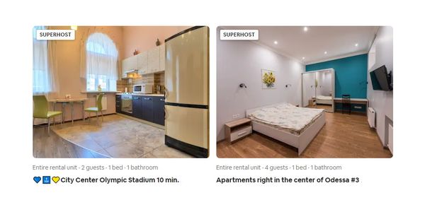 Airbnb "closely evaluating" new host applications in Ukraine