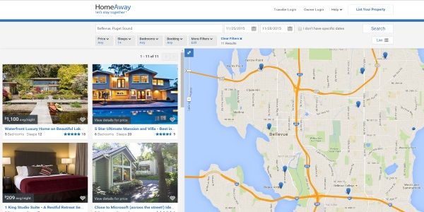 Expedia acquires HomeAway for $3.9 billion